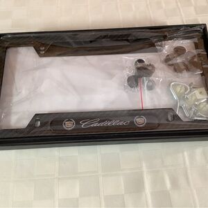 New Cadillac license plate frames